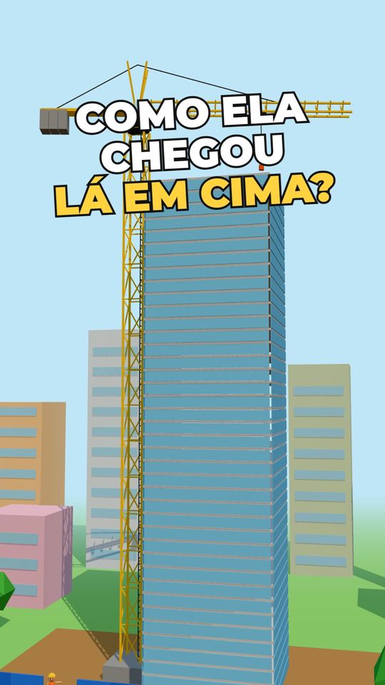 Como ela chegou lá em cima?