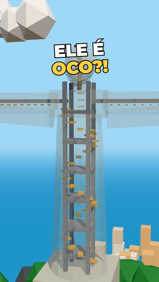 Ele é oco?!